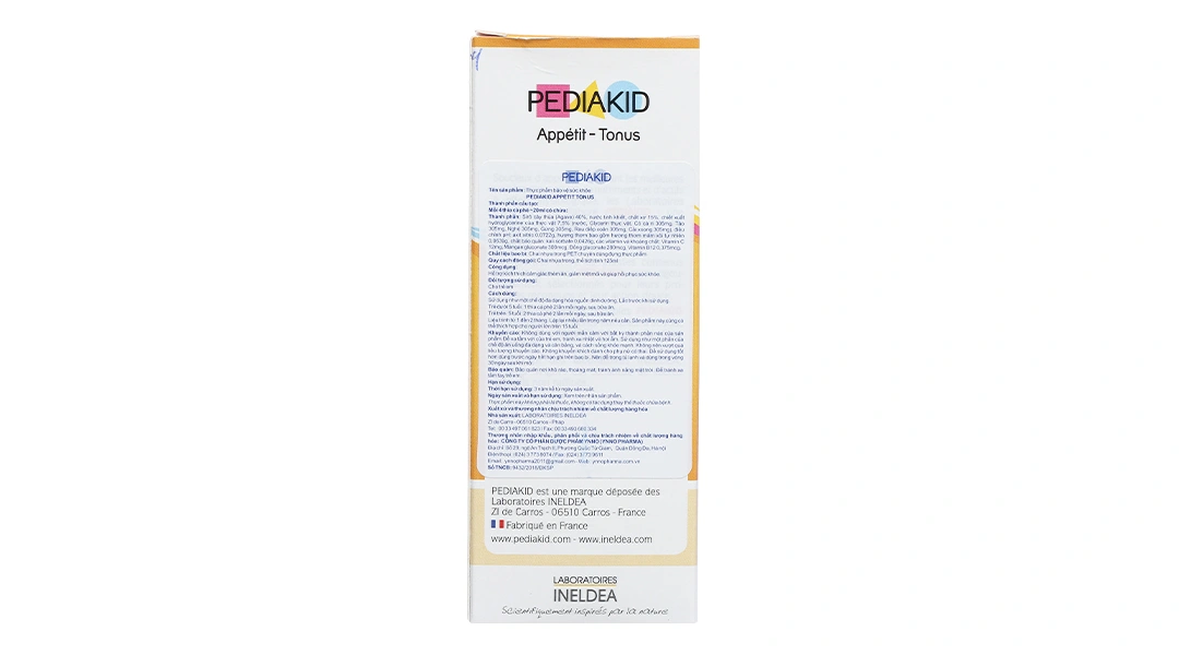 Pediakid Appetit Tonus chai 125ml - 2