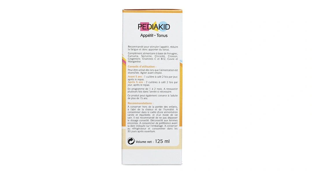 Pediakid Appetit Tonus chai 125ml - 3