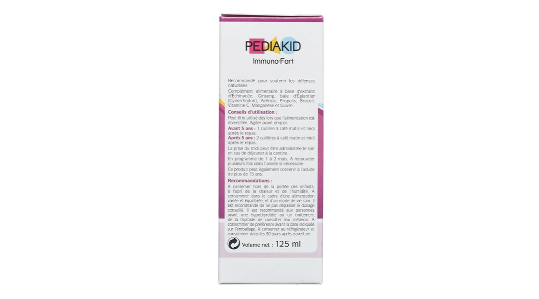 Pediakid Immuno Fort 125ml - 2