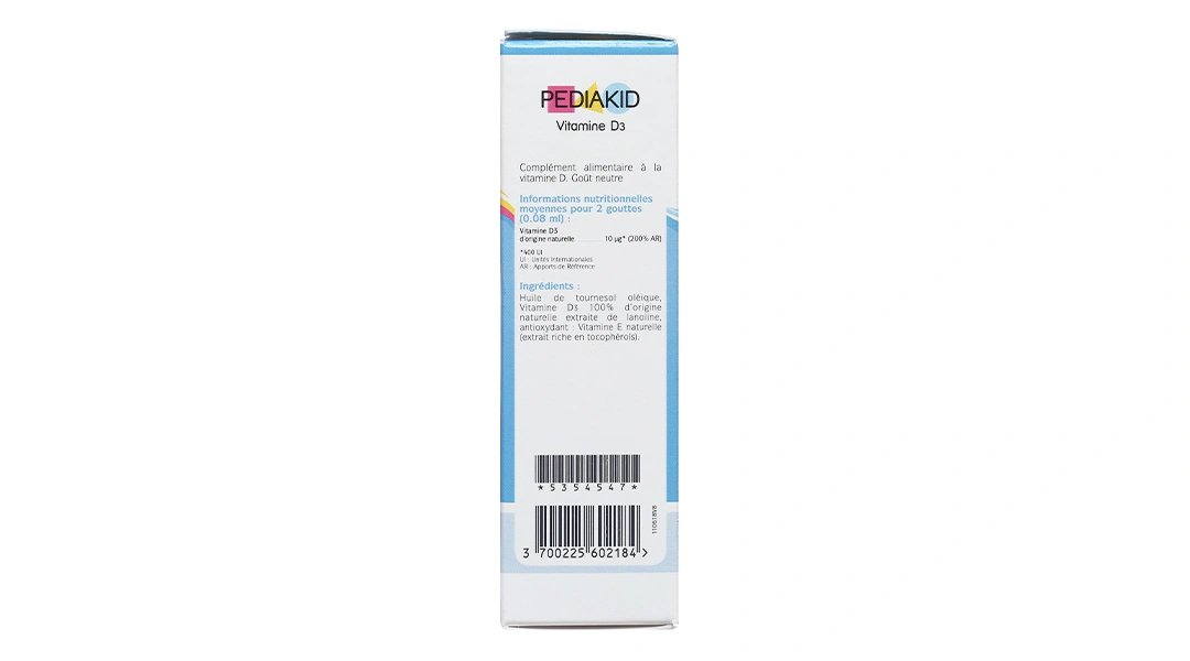 Pediakid Vitamin D3 chai 20ml - 3