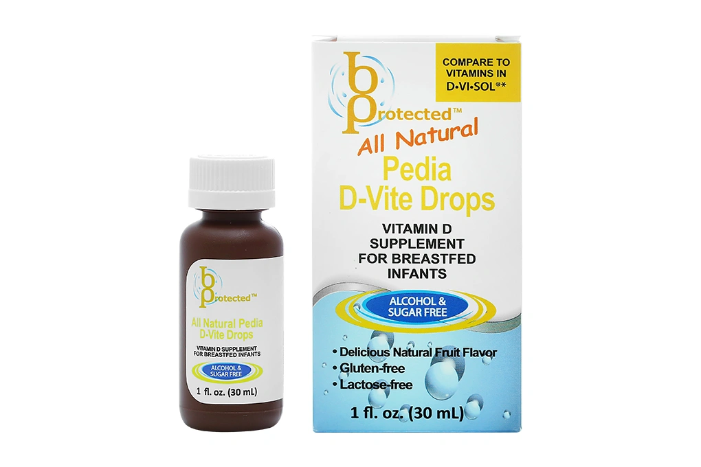 Dung dịch All Natural Pedia D-Vite Drops bổ sung vitamin D3 chai 30ml - 1