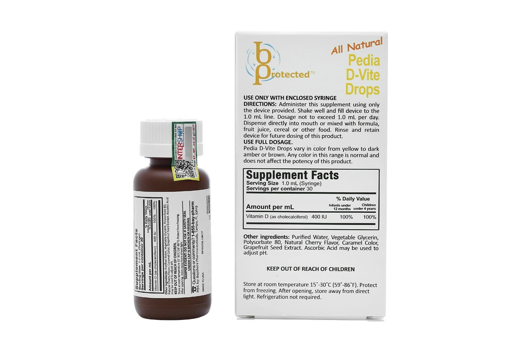 Dung dịch All Natural Pedia D-Vite Drops bổ sung vitamin D3 chai 30ml - 2