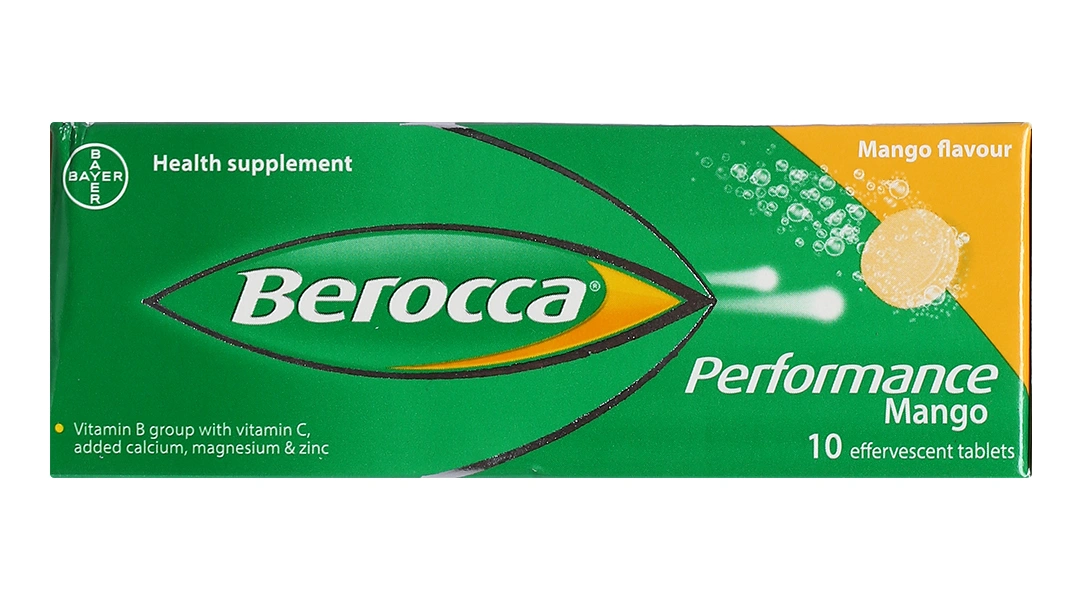 Berocca Performance Mango tuýp 10 viên - 1