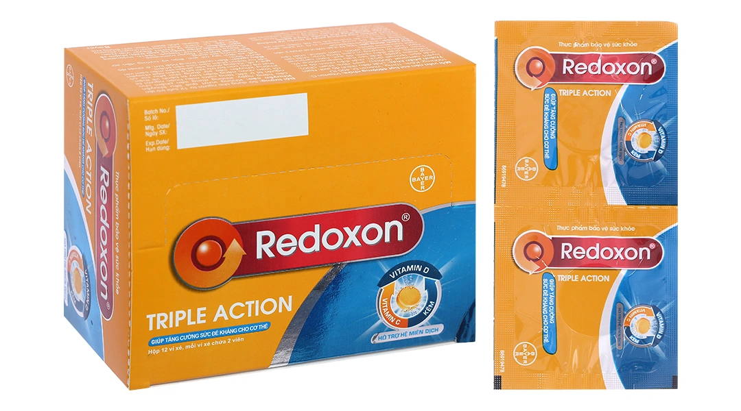 Redoxon Triple Action Viên hộp 24 viên - 