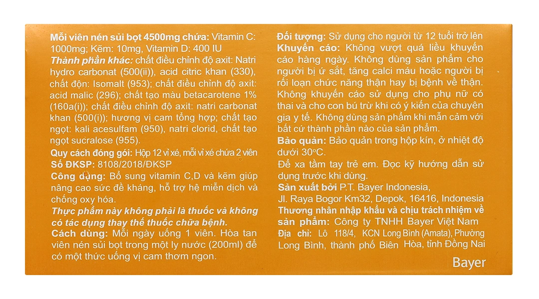 Redoxon Triple Action Viên hộp 24 viên - 2