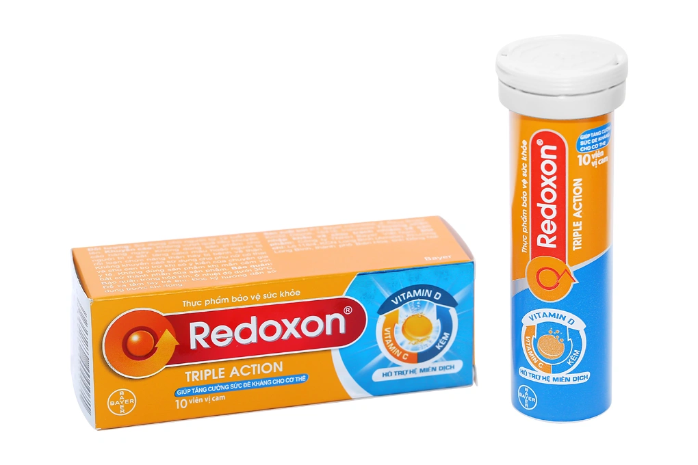 Redoxon Triple Action tuýp 10 viên - 