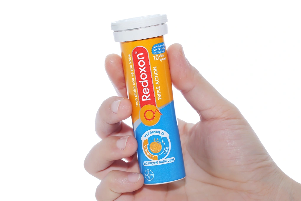Redoxon Triple Action tuýp 10 viên - 4