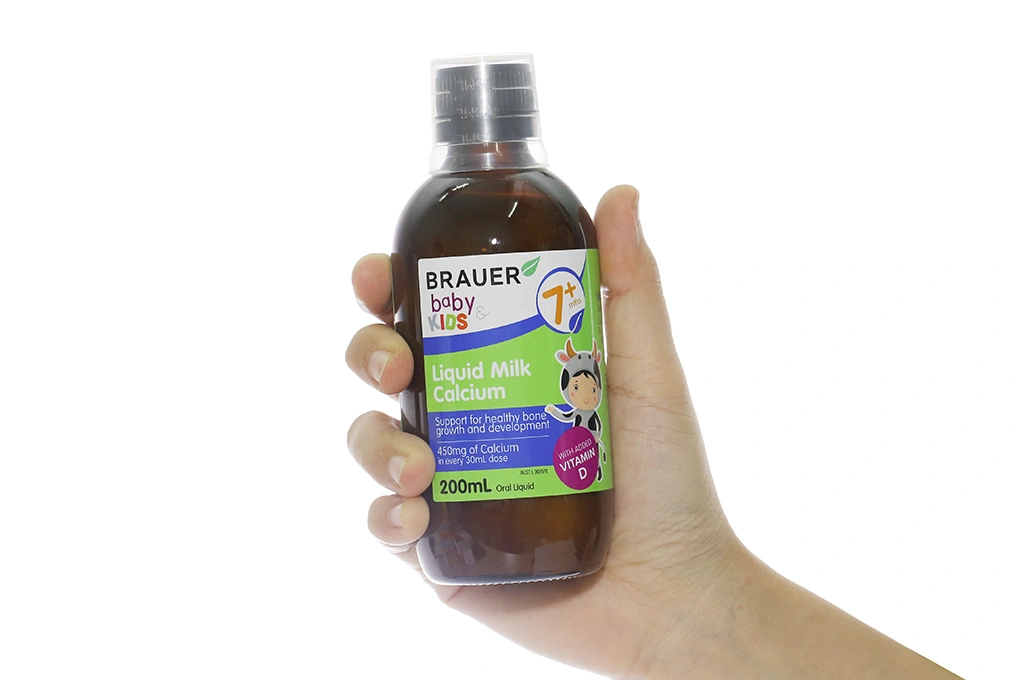 Brauer Baby & Kids Liquid Milk Calcium chai 200Ml - 4