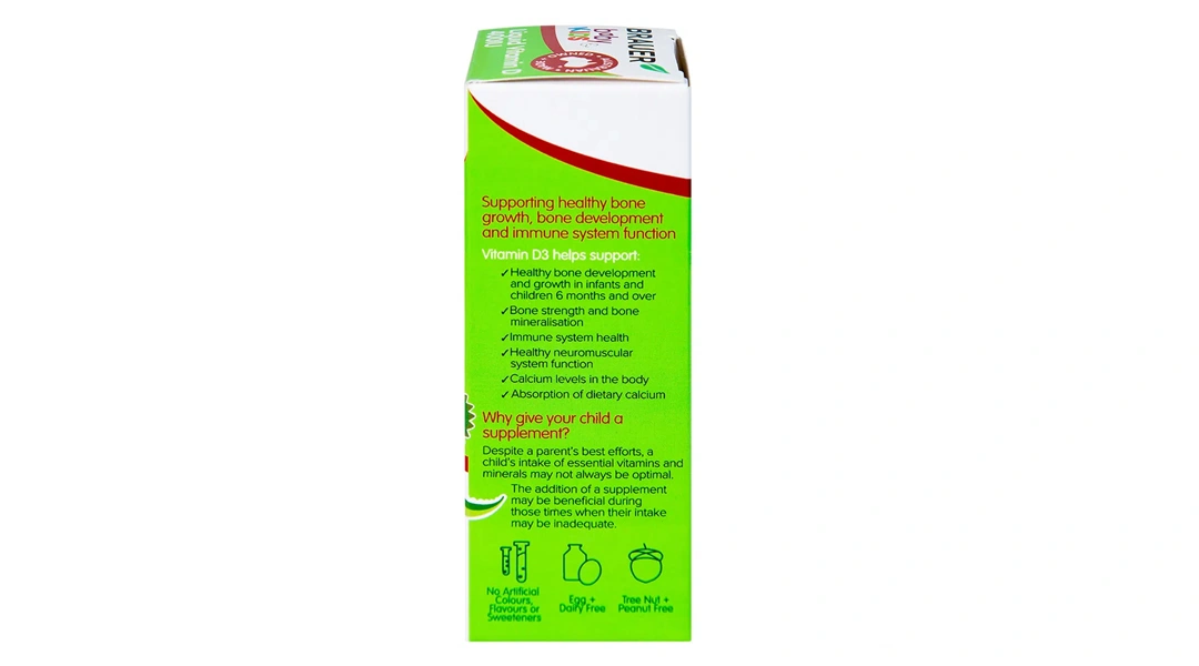 Brauer Baby & Kids Liquid Vitamin D 400IU chai 10ml - 2