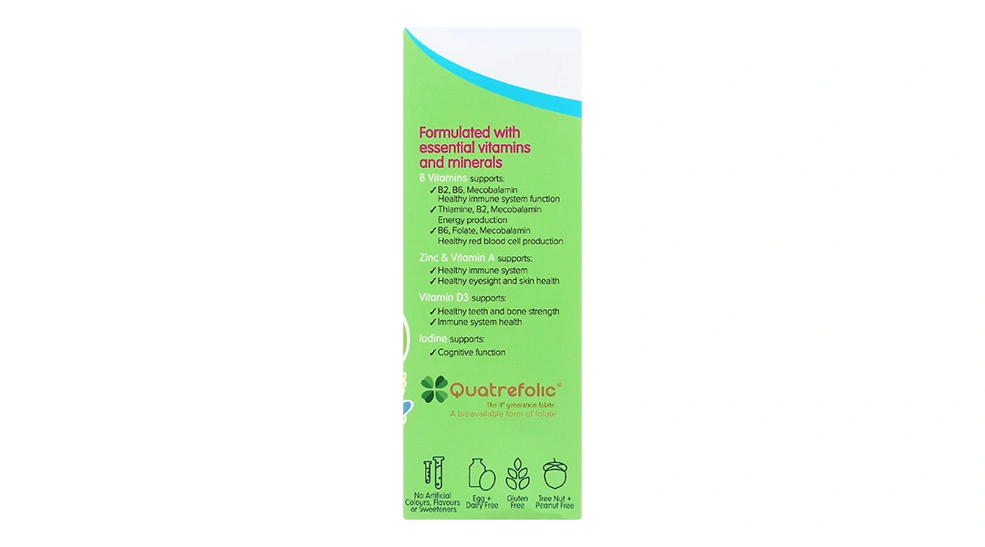 Brauer Baby & Kids Liquid Multivitamin For Toddlers chai 100ml - 3