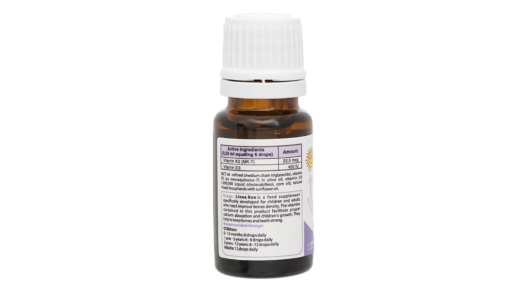 LineaBon K2 + D3 hỗ trợ giảm nguy cơ loãng xương chai 10ml - 19