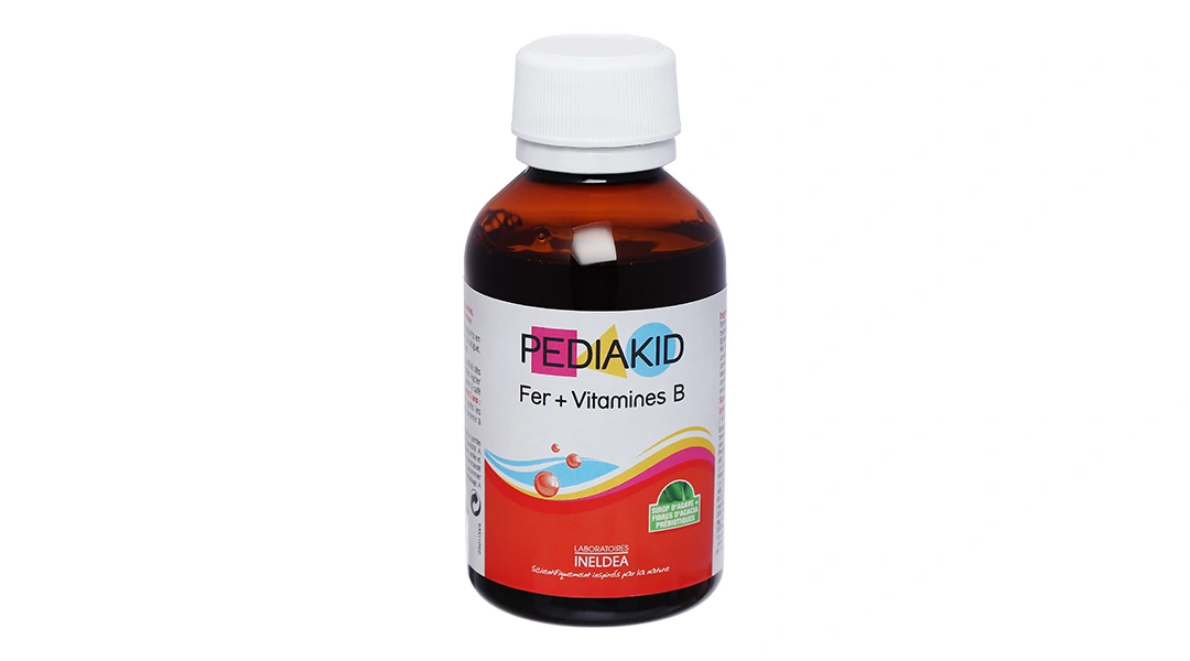 Pediakid Fer + Vitamines B chai 125ml - 6