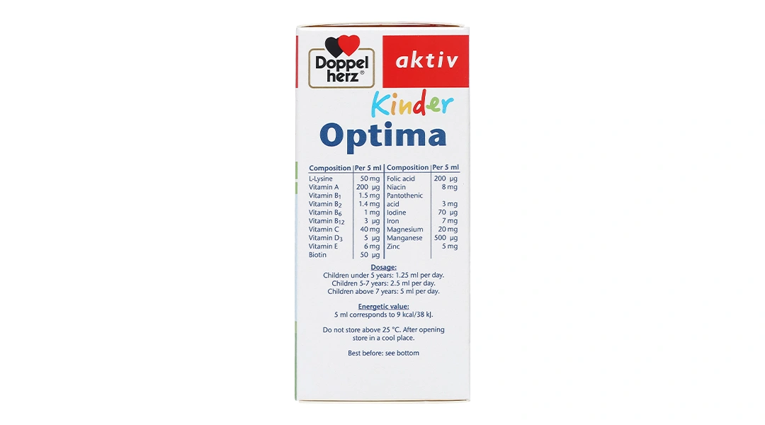 Doppelherz Aktiv Kinder Optima chai 100ml - 3