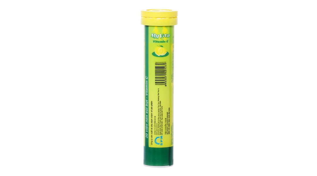 Myvita Vitamin C Vị Chanh  tuýp 20 viên - 1