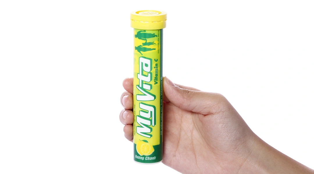 Myvita Vitamin C Vị Chanh  tuýp 20 viên - 4