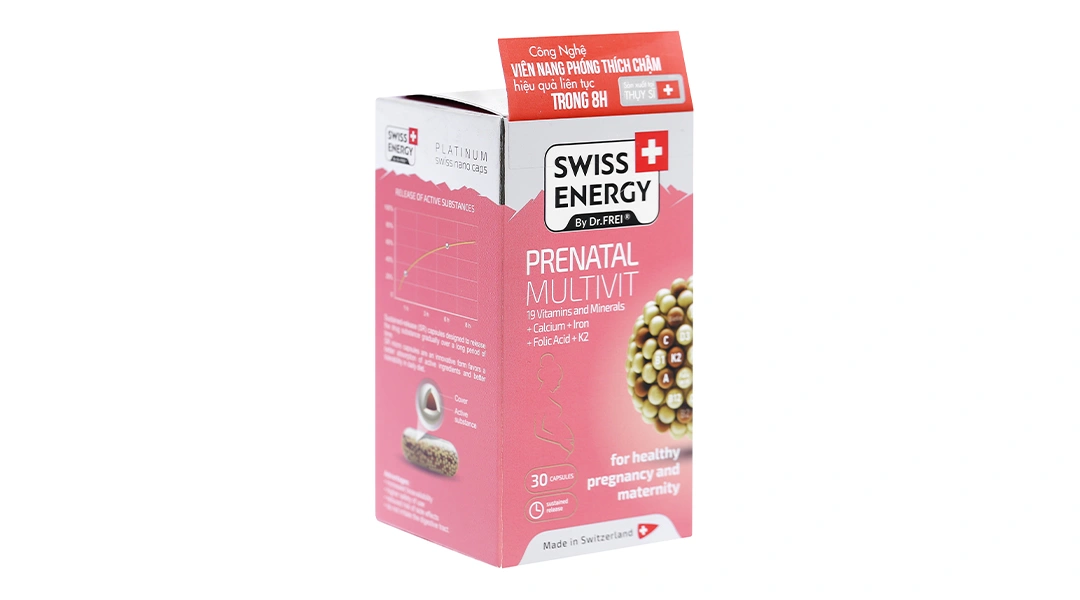 Swiss Energy Prenatal Multivit lọ 30 viên - 1