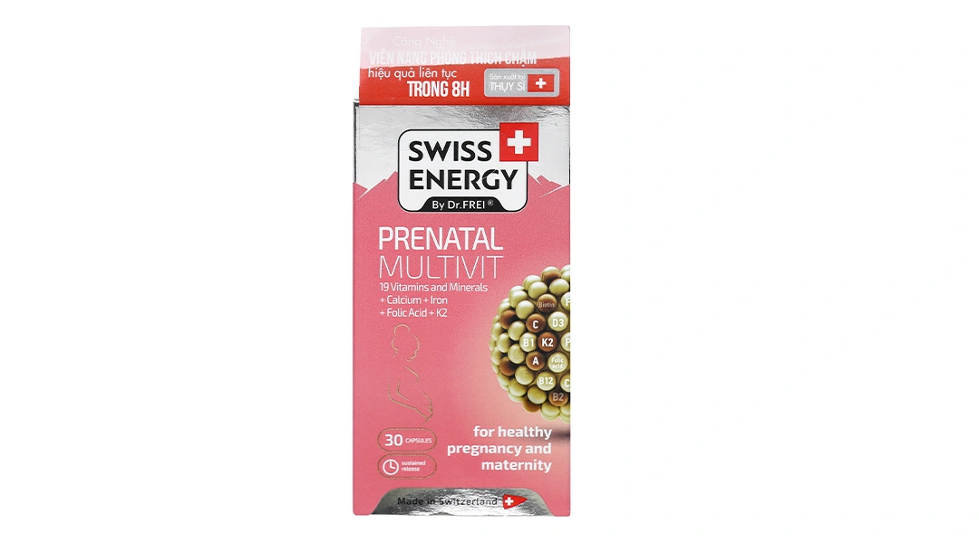 Swiss Energy Prenatal Multivit lọ 30 viên - 2