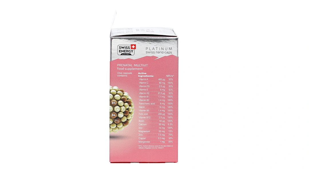 Swiss Energy Prenatal Multivit lọ 30 viên - 4