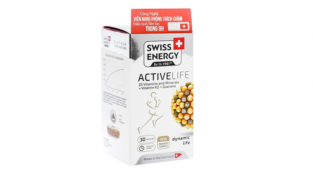 Swiss Energy Active Life lọ 30 viên - 1
