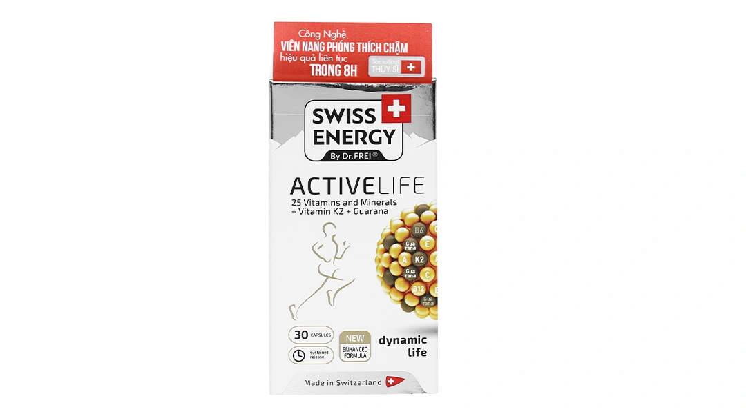 Swiss Energy Active Life lọ 30 viên - 2