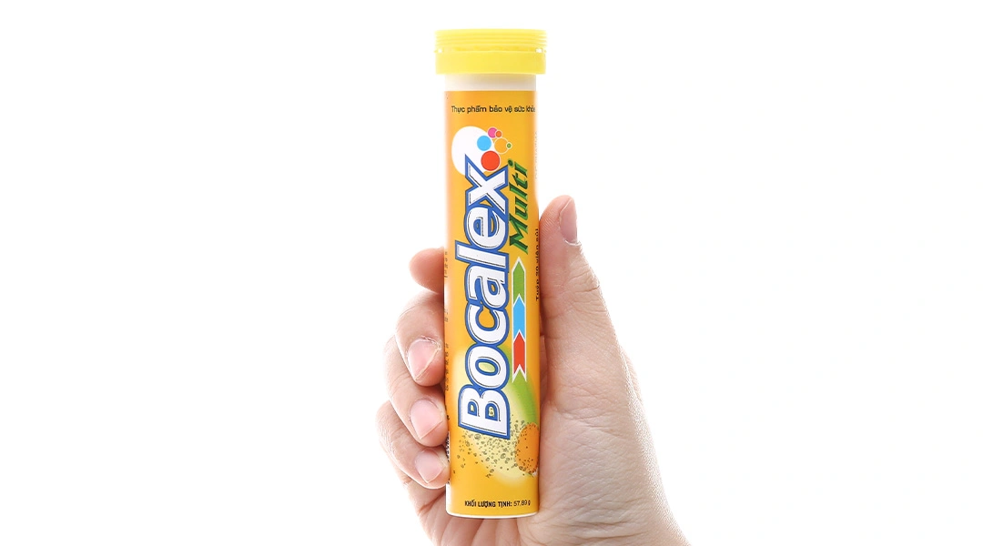 Viên sủi Bocalex Multi tuýp 20 viên - 4