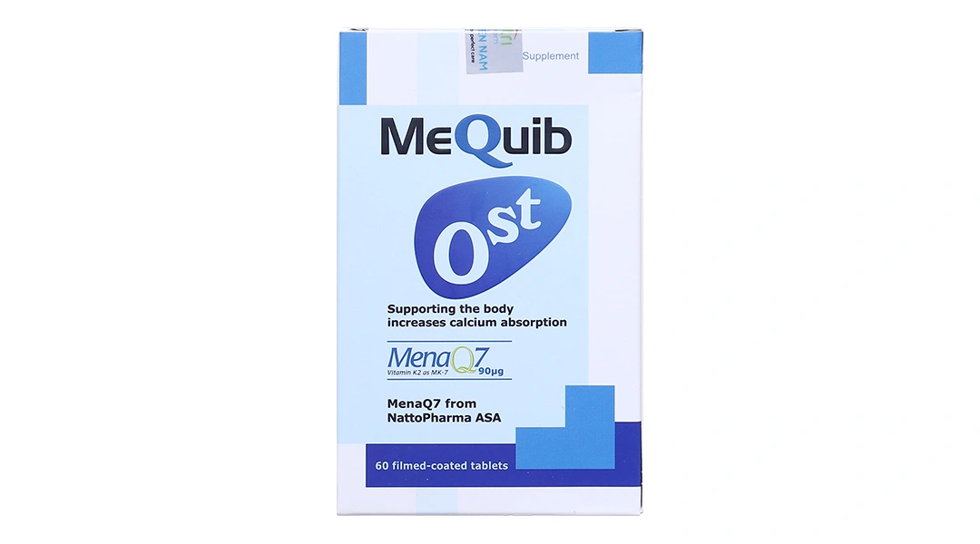 Mequib OST hỗ trợ xương, răng chắc khỏe hộp 60 viên - 1