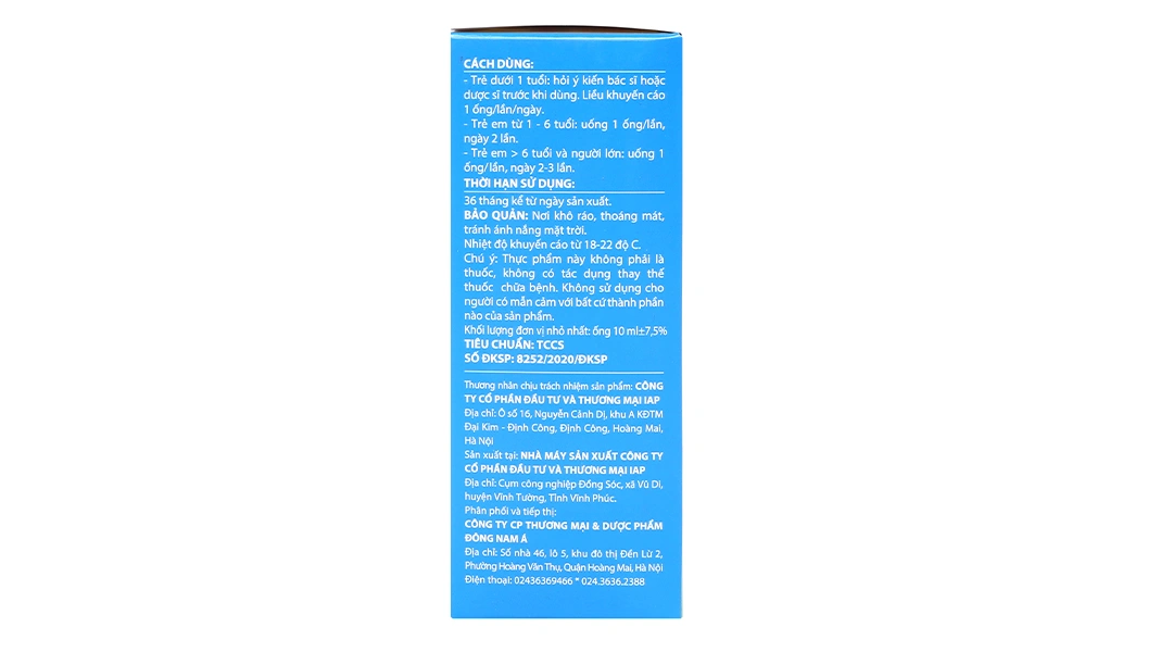 Donazin hộp 20 ống x 10ml - 3