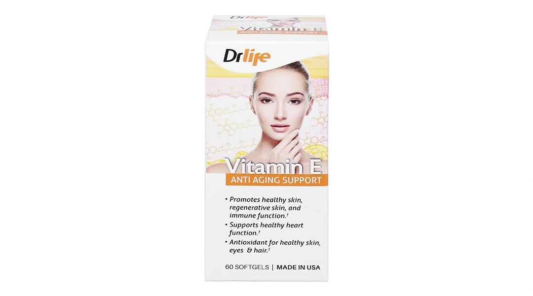 Viên Uống Vitamin E Anti Aging Support Drlife hộp 60 viên - 1