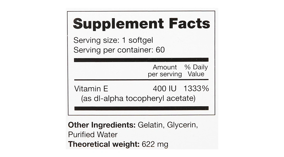 Viên Uống Vitamin E Anti Aging Support Drlife hộp 60 viên - 5