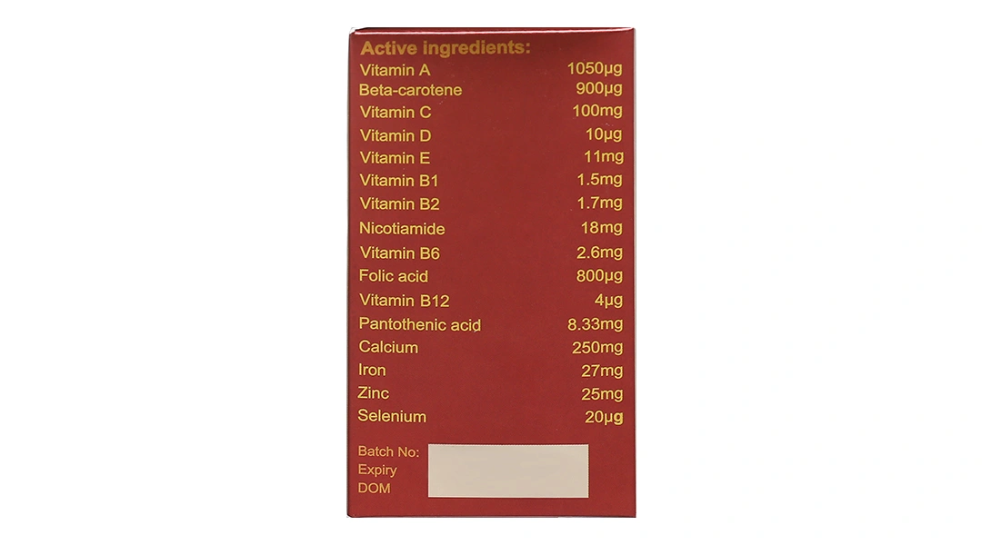 Healthy Golden Pregnancy And Breast Feeding Support hộp 30 viên - 3