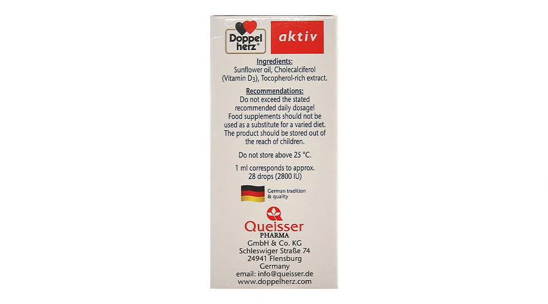Doppelherz Aktiv Kinder Active D3 Drops chai 30ml - 4