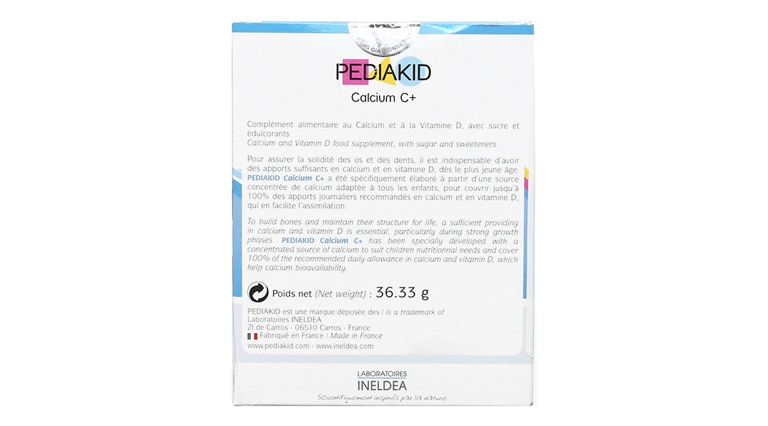 Pediakid Calcium C+ H/14 Gói - 2