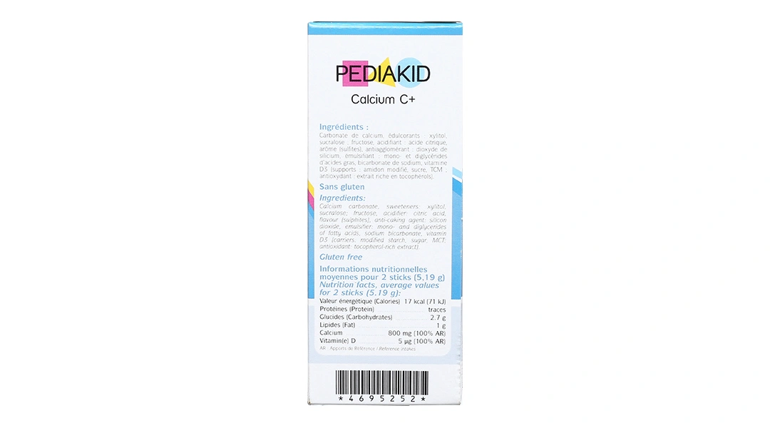 Pediakid Calcium C+ H/14 Gói - 3