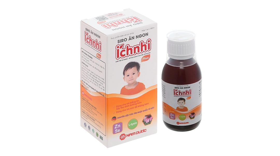 Siro Ăn Ngon Ích Nhi chai 100ml - 