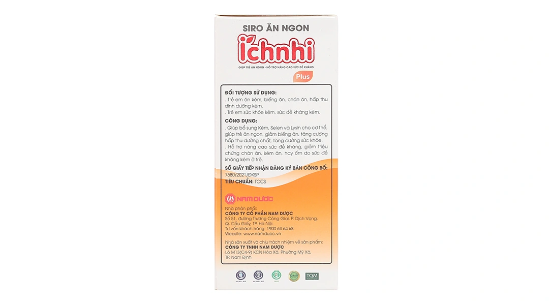 Siro Ăn Ngon Ích Nhi chai 100ml - 2