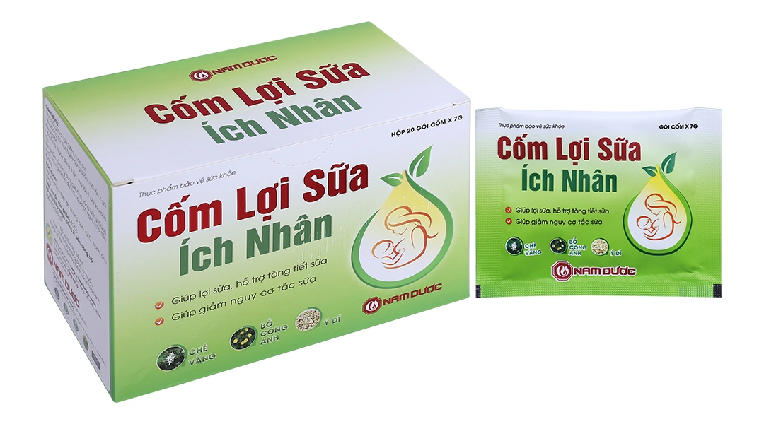 Cốm Lợi Sữa Ích Nhân hộp 20g - 