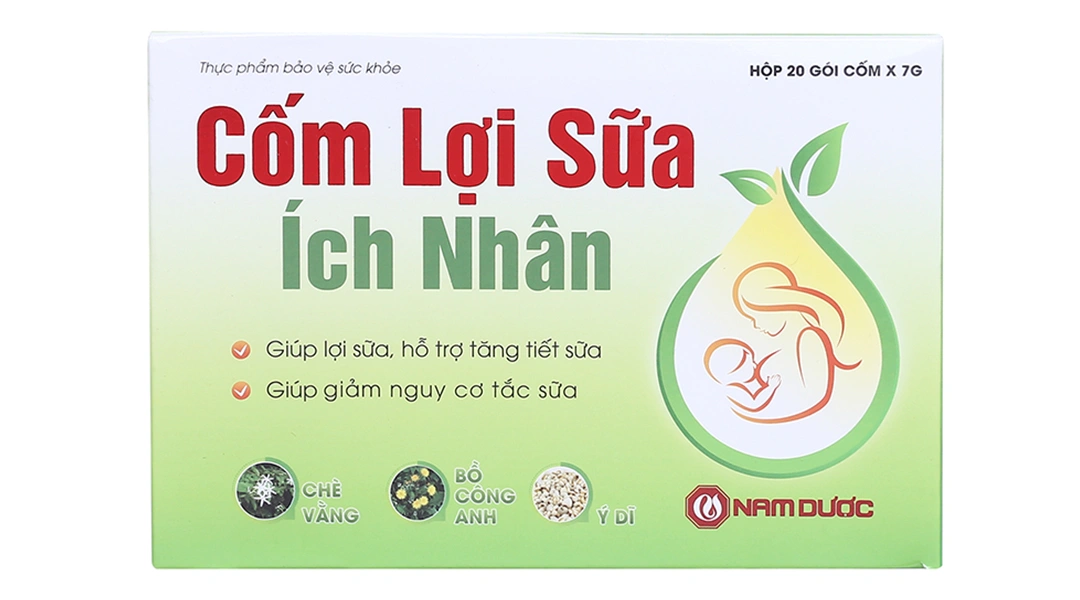 Cốm Lợi Sữa Ích Nhân hộp 20g - 2