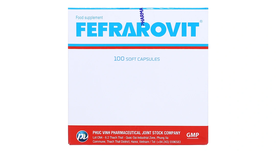 Fefrarovit hộp 100 viên - 1