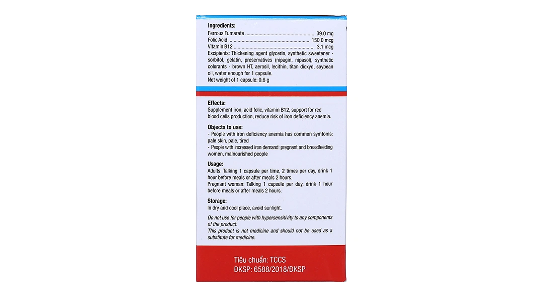 Fefrarovit hộp 100 viên - 3