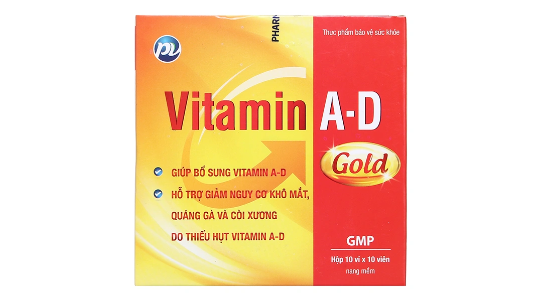 Vitamin Ad Gold Pv hộp 100 viên - 1