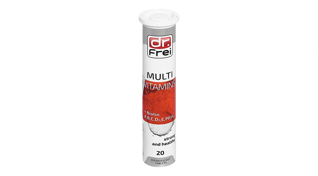 Dr.Frei Multivitamin Biotin tuýp 20 viên - 