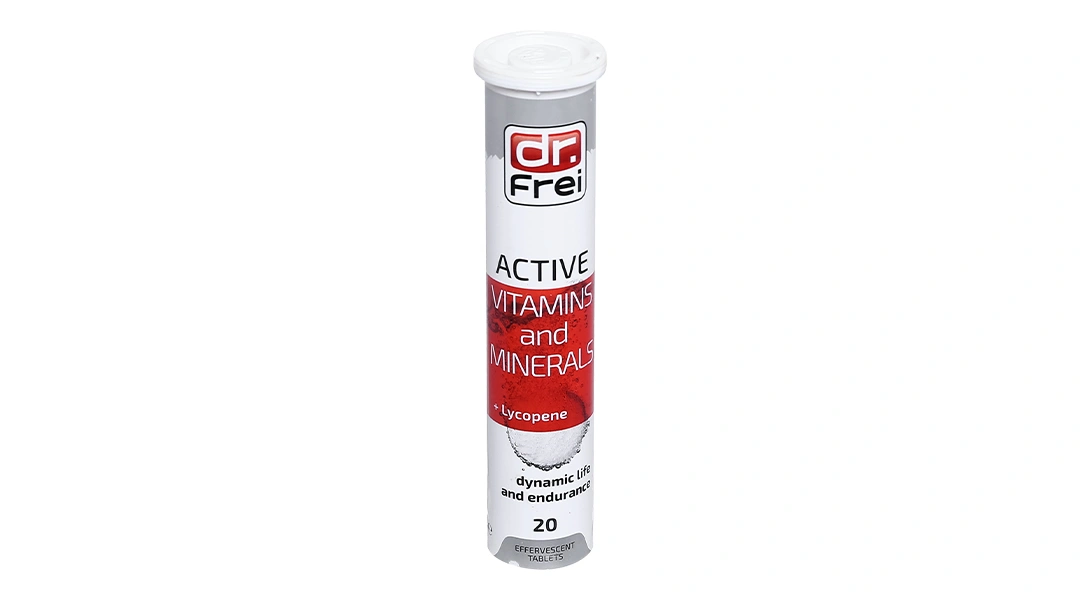 Dr.Frei Active Vitamins And Minerals tuýp 20 viên - 