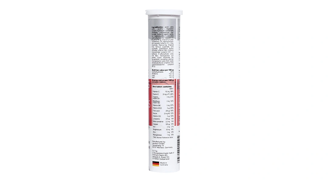 Dr.Frei Active Vitamins And Minerals tuýp 20 viên - 1