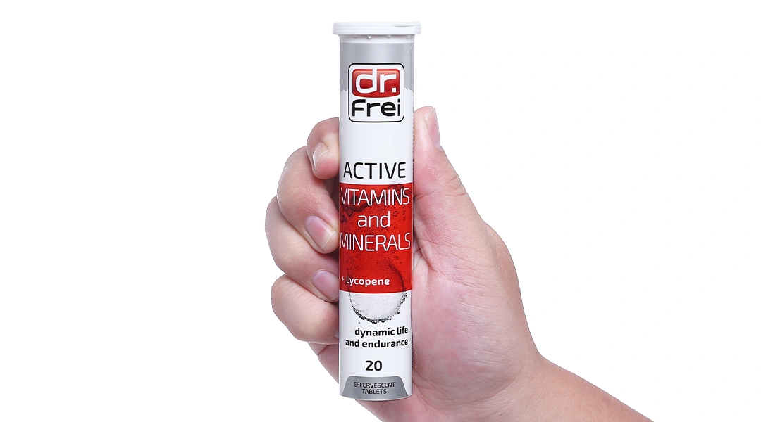Dr.Frei Active Vitamins And Minerals tuýp 20 viên - 4