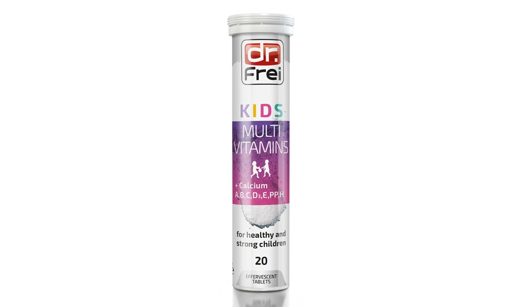 Dr.Frei Kids Multivitamins tuýp 20 viên - 