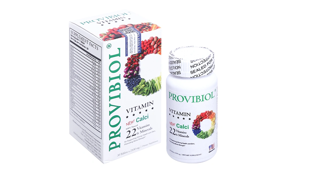 Provibiol Vitamin lọ 30 viên - 