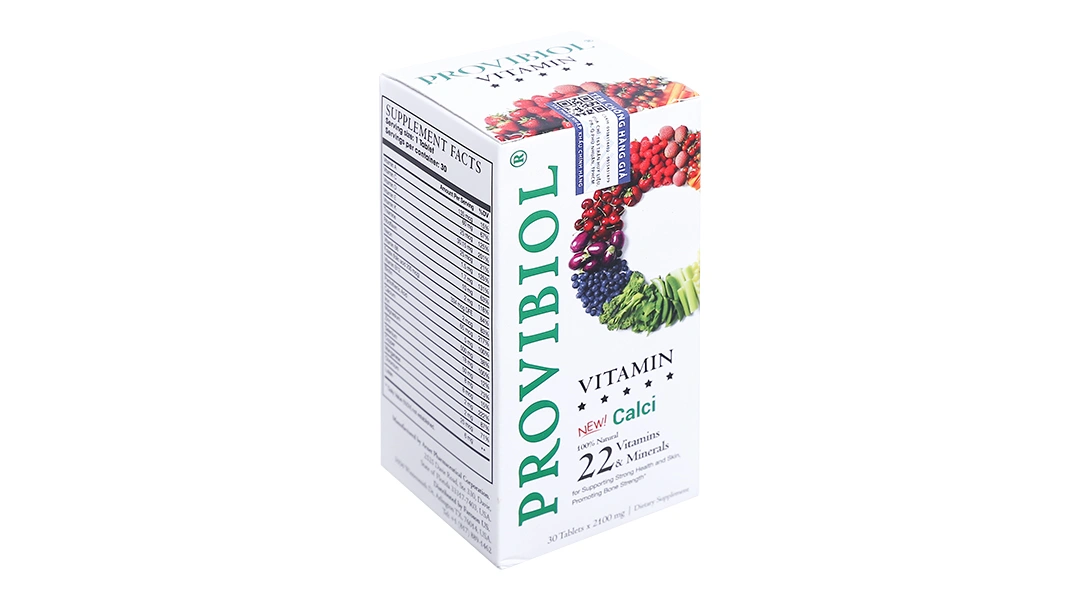 Provibiol Vitamin lọ 30 viên - 1