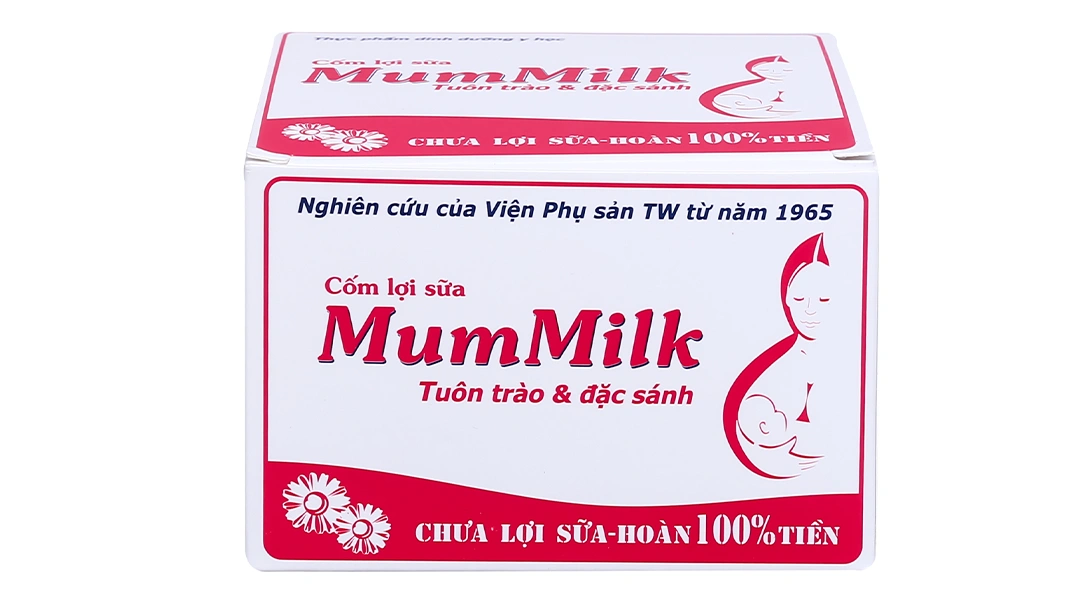 Cốm lợi sữa Mummilk hỗ trợ tăng tiết sữa hộp 20 gói x 3g - 1