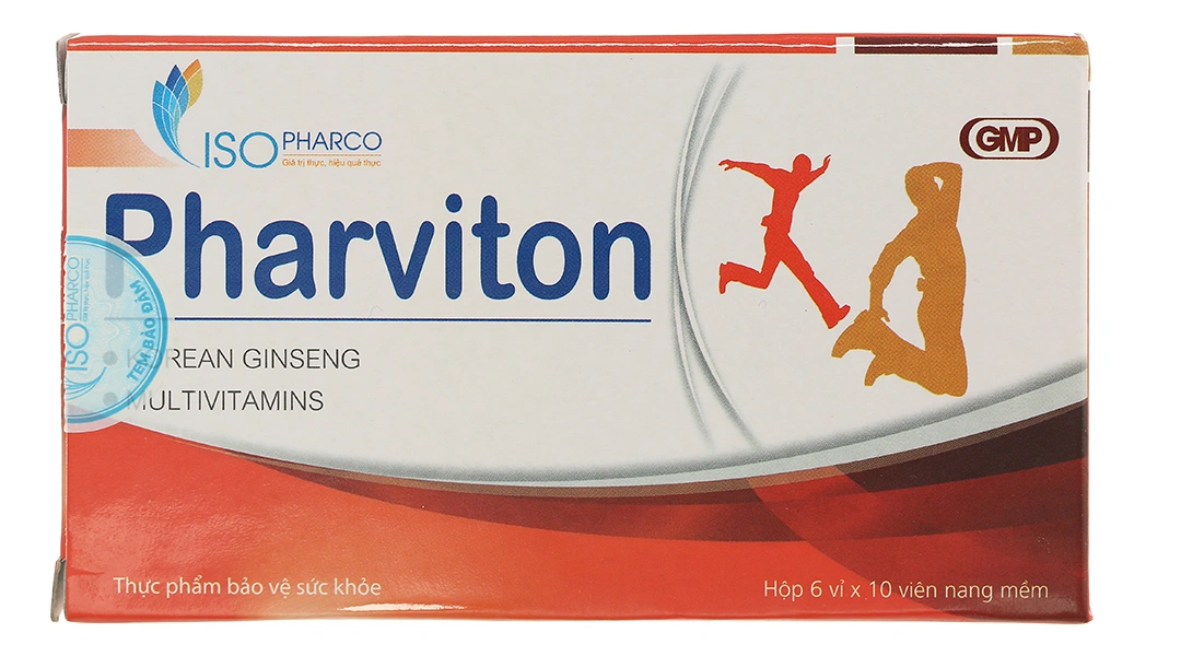 Pharviton hỗ trợ ăn ngon, tăng đề kháng hộp 60 viên - 1