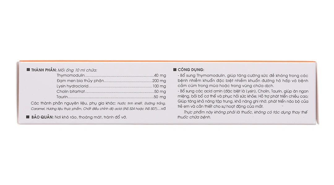 Antot Thymo hộp 20 ống - 2